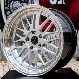 KIT DE 4 LLANTAS BBST LEMANS 19 SILVER CON NEUMATICOS 235/35R19 Y 265/30R19 TRACMAX