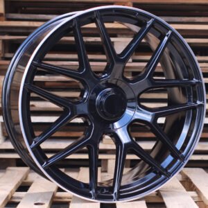 JUEGO DE 4 LLANTAS 20 MERCEDES 5247 GLOSS BLACK