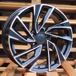 JUEGO DE 4 LLANTAS 20 VOLKSWAGEN 5275 BLACK METAL