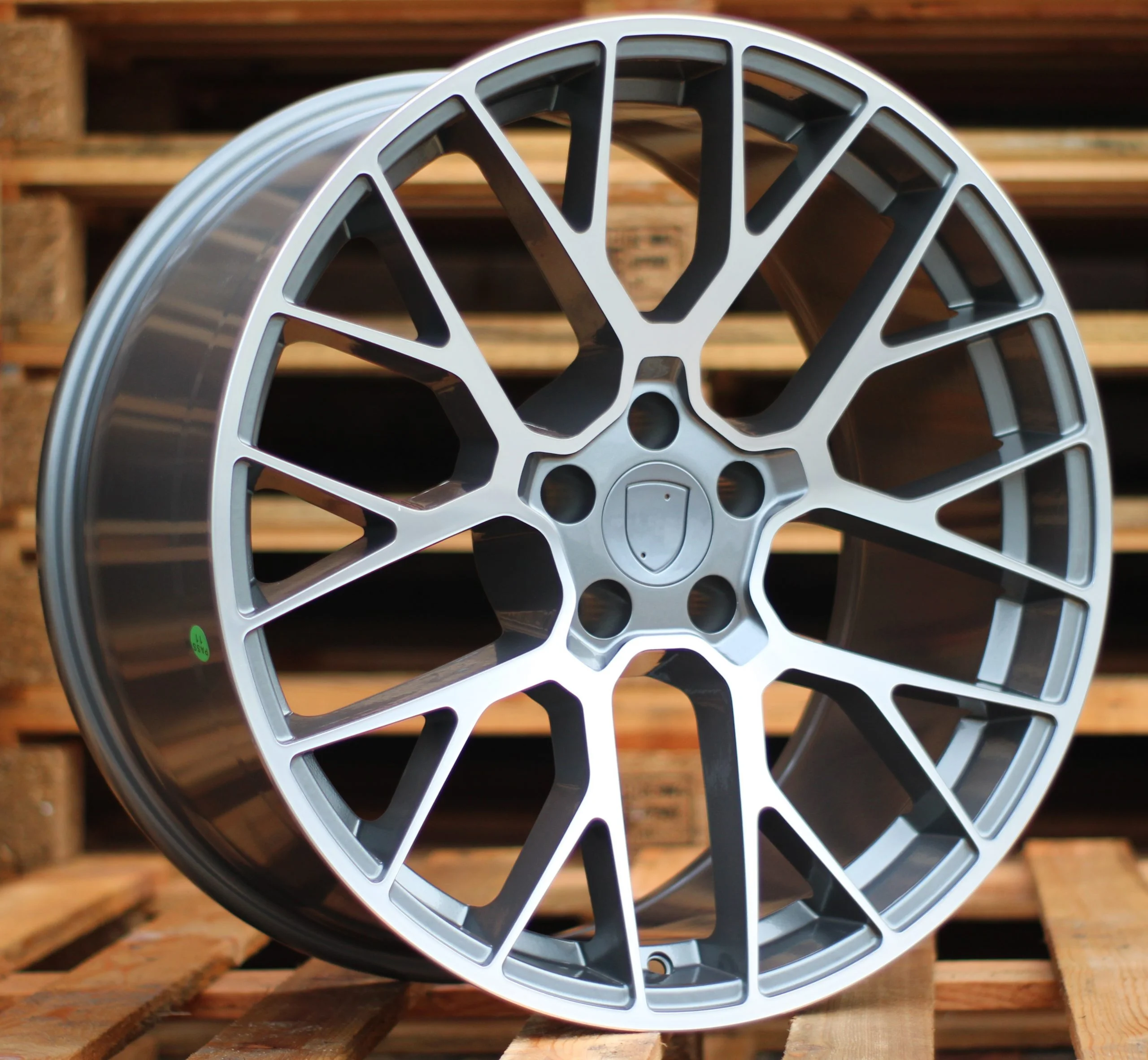 JUEGO DE 4 LLANTAS 20 PORSCHE MC5281 GREY METAL