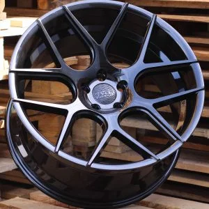 JUEGO DE 4 LLANTAS PARA BMW HAXER CONCAVA 20X9 ET15 Y 20X10 ET0 GLOSS BLACK