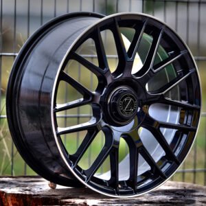 JUEGO DE 4 LLANTAS MERCEDES C6300 BLACK LIP METAL 18