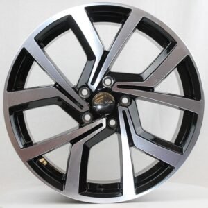 KIT DE 4 LLANTAS VOLKSWAGEN GT BLACK METAL 18 + NEUMATICOS 225/40R18 TRACMAX