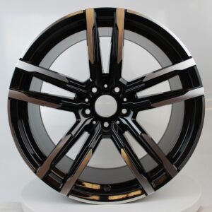 JUEGO DE 4 LLANTAS BMW X60 20 BLACK METAL Y NEUMATICOS 275/40R20 Y 315/35/20 TRACMAX