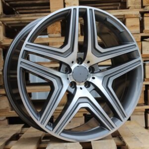 JUEGO DE 4 LLANTAS MERCEDES R6300 22X10 GREY METAL
