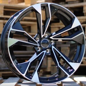 JUEGO DE 4 LLANTAS AUDI RS57 20 BLACK METAL