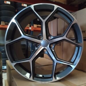 JUEGO DE 4 LLANTAS AUDI RS68 20 GREY METAL