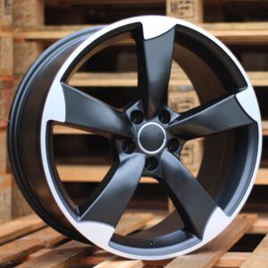 JUEGO DE 4 LLANTAS AUDI RSTT 20 BLACK METAL