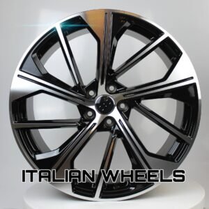 JUEGO DE 4 LLANTAS AUDI RS75 21 BLACK METAL