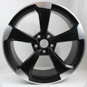 JUEGO DE 4 LLANTAS AUDI RSQ 19 BLACK METAL