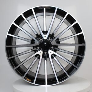KIT DE 4 LLANTAS MERCEDES SLN 18 BLACK METAL Y NEUMATICOS 245/40R18 TRACMAX TX3