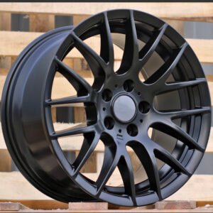 JUEGO DE 4 LLANTAS BMW CSLM 18X8+ 18X9 BLACK MATT