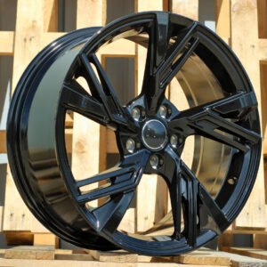JUEGO DE 4 LLANTAS AUDI 8824 18 BLACK METAL