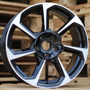 JUEGO DE 4 LLANTAS AUDI 8826 18 BLACK METAL