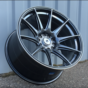 JUEGO DE 4 LLANTAS BMW JAPAN E60 19X8,5 ET20 Y 18X10 ET20 HYPERBLACK