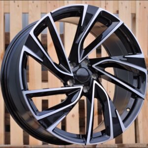 JUEGO DE 4 LLANTAS VOLKSWAGEN GOLF GTR80 BLACK METAL 18