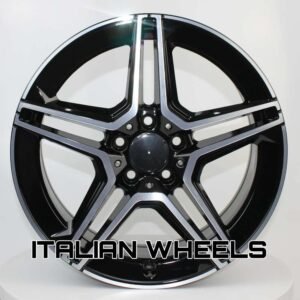 JUEGO DE 4 LLANTAS MERCEDES MB670 18 BLACK METAL