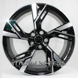 JUEGO DE 4 LLANTAS AUDI RS600 20 BLACK METAL