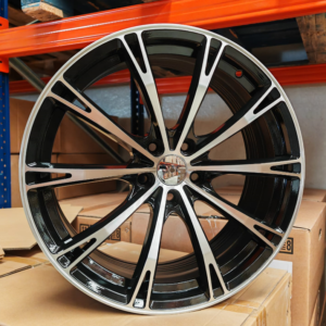 JUEGO DE 4 LLANTAS AUDI RSQ LINE 19 BLACK METAL