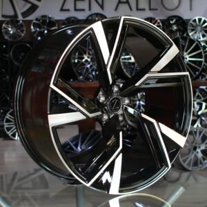 JUEGO DE 4 LLANTAS AUDI RS72 19 BLACK METAL