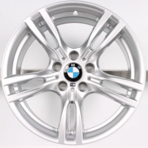 KIT DE 4 LLANTAS BMW MGT SPORT 18 SILVER + NEUMATICOS 225/50R18 TRACMAX TX3 + 4TPBM