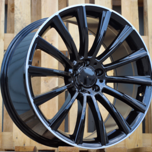 KIT DE 4 LLANTAS MERCEDES 18 SLR BLACK LIP METAL 18 Y NEUMATICOS 245/45R18 TRACMAX TX3