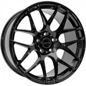 JUEGO DE 4 LLANTAS ROMAC CSL 19X8,5 ET45 GLOSS BLACK 5-112