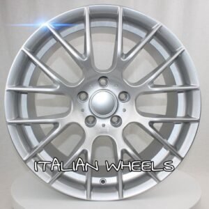 KIT DE 4 LLANTAS BMW CSL M1100 PLATA Y NEUMATICOS 235/35R19+265/30R19 TRACMAX TX3