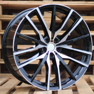 JUEGO DE 4 LLANTAS BMW XM6570 22X9.5+10,5 BLACK METAL