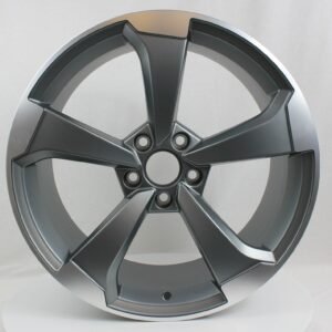 JUEGO DE 4 LLANTAS AUDI TRSN 18 GREY METAL