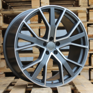 KIT DE 4 LLANTAS AUDI RS64 19 GREY METAL Y NEUMATICOS 245/35R19 LANDSPYDER