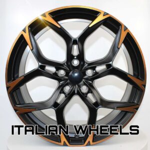 JUEGO DE 4 LLANTAS CUPRA R 18 BLACK MATT BRONZE