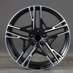 JUEGO DE 4 LLANTAS AUDI RSX2 18 BLACK METAL