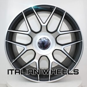 JUEGO DE 4 LLANTAS MERCEDES AMT96 20 BLACK METAL