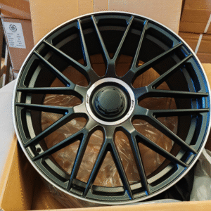 JUEGO DE 4 LLANTAS MERCEDES AMT26 22 BLACK  METAL