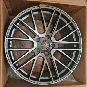 JUEGO DE 4 LLANTAS PORSCHE TURBO T7 21 GREY METAL