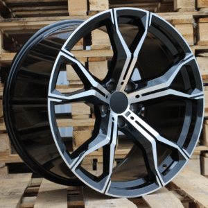 JUEGO DE 4 LLANTAS BMW MX77 22 BLACK METAL