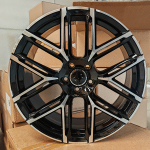 JUEGO DE 4 LLANTAS AUDI RSX36 20 BLACK METAL