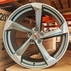 JUEGO DE 4 LLANTAS AUDI RSX22 20 GREY METAL
