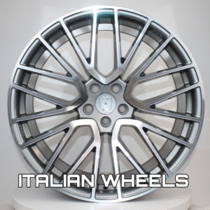 JUEGO DE 4 LLANTAS PORSCHE TURBO T8 21 GUN METAL