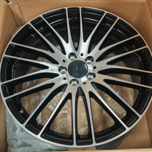 JUEGO DE 4 LLANTAS MERCEDES AMT12 20 BLACK  METAL