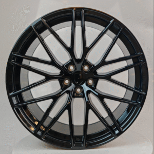 JUEGO DE 4 LLANTAS PORSCHE TURBO T2 21 BLACK GLOSS