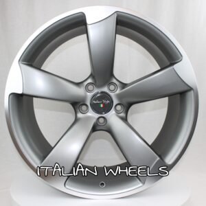 JUEGO DE 4 LLANTAS AUD RSA3 19 GREY METAL