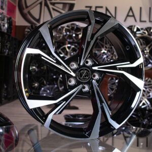 JUEGO DE 4 LLANTAS AUDI RSE35 19 BLACK METAL