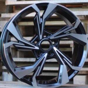 JUEGO DE 4 LLANTAS V546X 18X8 ET40 BLACK METAL