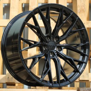 JUEGO DE 4 LLANTAS HAXER HX042 R20x8.5 5X120 ET 33 72.6 BLACK
