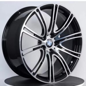 KIT DE 4 LLANTAS BMW MX66 20 BLACK METAL Y NEUMATICOS 245/35R20+275/30R20 HANKOOK VENTUS