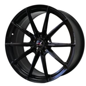 KIT DE 4 LLANTAS AUDI SPACEW 18 BLACK Y NEUMATICOS 245/45R18 LANVIGATOR