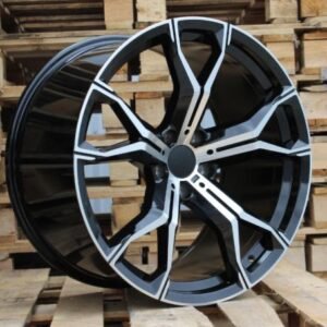 JUEGO DE 4 LLANTAS BMW M557X 10x5+11,5 21 BLACK METAL