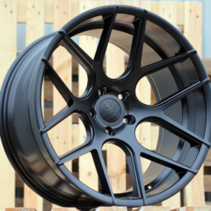 JUEGO DE 4 LLANTAS HAXER HX022 18X8 ET35 5X112 BLACK MATT